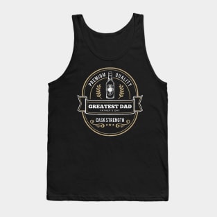 Fathers Day Greatest Dad Tank Top